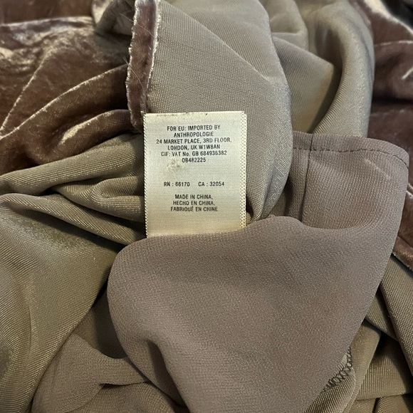 Anthropologie Holding Horses Velvet Button Shirt Dress - Picture 9 of 13